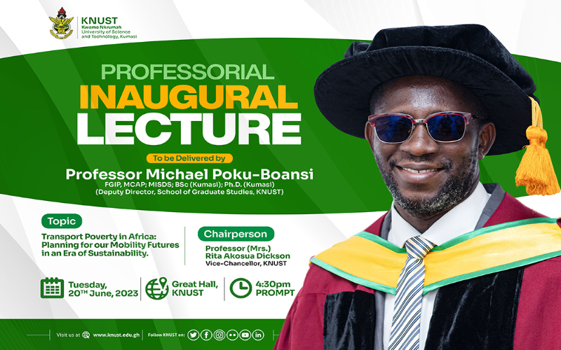 Professorial Inaugural Lecture by Professor Michael Poku-Boansi